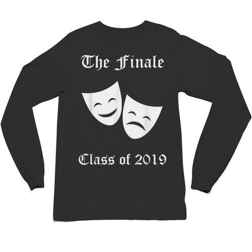 Cool Theater Graduation Tshirt Tragedy And Comedy Masks Unisex Long Sleeve T-Shirt - Best Gift Smart