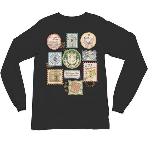 Coquette Boys Of Tommen Books Stamp Tommen College Tees Unisex Long Sleeve T-Shirt - Bookorys CA