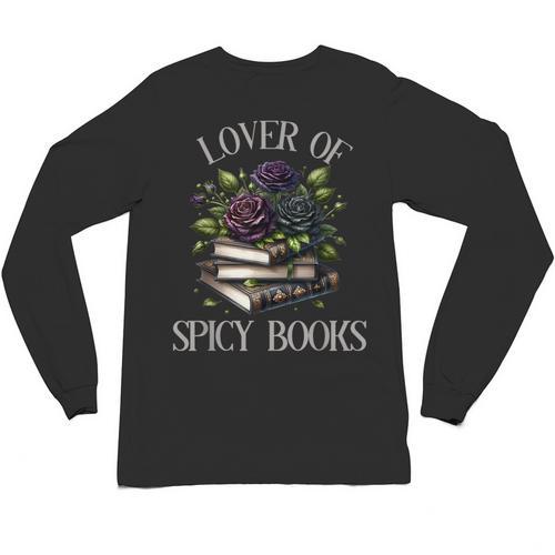 Dark Romance Book Lover Spicy Books Bookish Merch Morally Unisex Long Sleeve T-Shirt - Bookorys DE
