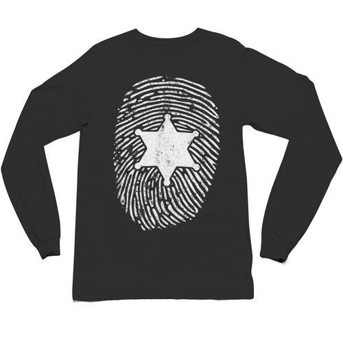 Deputy Sheriff DNA Sheriff Graduation 6 Star Badge Unisex Long Sleeve T-Shirt - Best Gift Smart