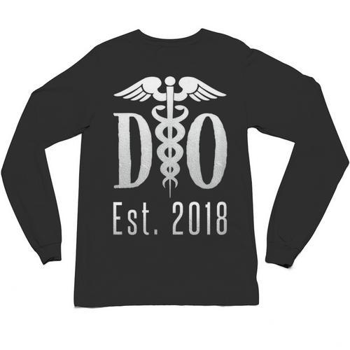 Doctor Graduation Shirt Tshirt Tee For Medical Students DO Unisex Long Sleeve T-Shirt - Best Gift Smart