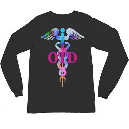 Doctor Of Occupational Therapy OTD Caduceus Graduation Unisex Long Sleeve T-Shirt - Best Gift Smart