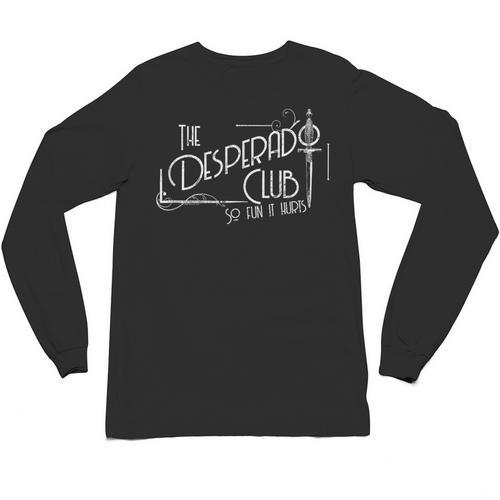 Dungeon Crawler Carl The Desperado Club Sign Sci-Fi Book Unisex Long Sleeve T-Shirt - Bookorys DE