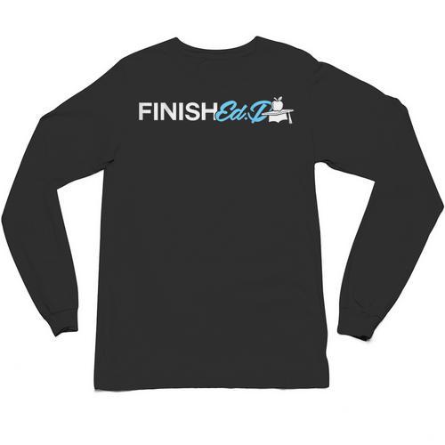 EdD Doctor Of Education Finish Doctorate Graduation Unisex Long Sleeve T-Shirt - Best Gift Smart