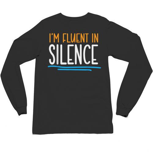 Im Fluent In Silence Introvert Unisex Long Sleeve T-Shirt - Raresse