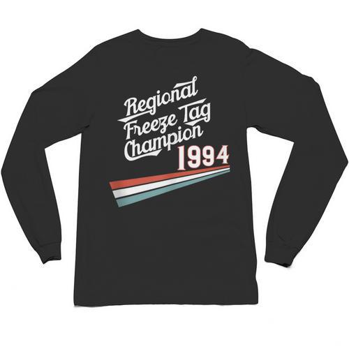 Freeze Tag 90s Nostalgia Unisex Long Sleeve T-Shirt - Figerry