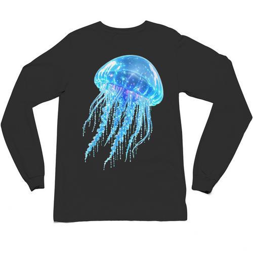 Frutiger Aero Y2K Jellyfish Unisex Long Sleeve T-Shirt - Figerry