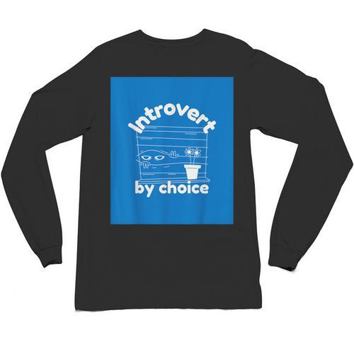 Fun For Introverts Unisex Long Sleeve T-Shirt - Raresse