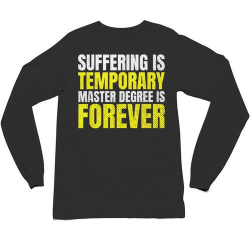 FUnny MBA Student Mastered It Masters Degree Graduation Unisex Long Sleeve T-Shirt - Best Gift Smart