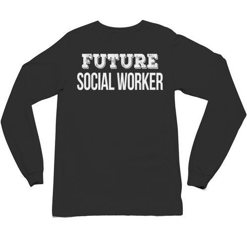 Future Social Worker Graduation T-Shirt Unisex Long Sleeve T-Shirt - Best Gift Smart