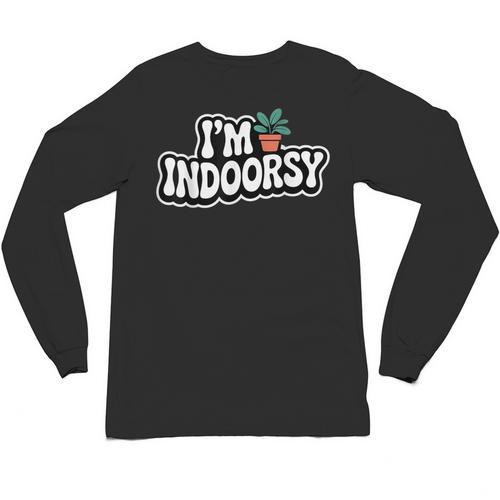 Goth Gardening Introvert Social Battery Outfit Unisex Long Sleeve T-Shirt - Raresse