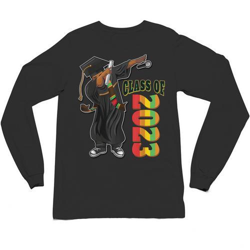 Grads Senior Class Of 2023 Graduation Decoration Stole Unisex Long Sleeve T-Shirt - Best Gift Smart