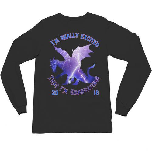 Graduation 2018 Tee-Shirt Unisex Long Sleeve T-Shirt - Best Gift Smart