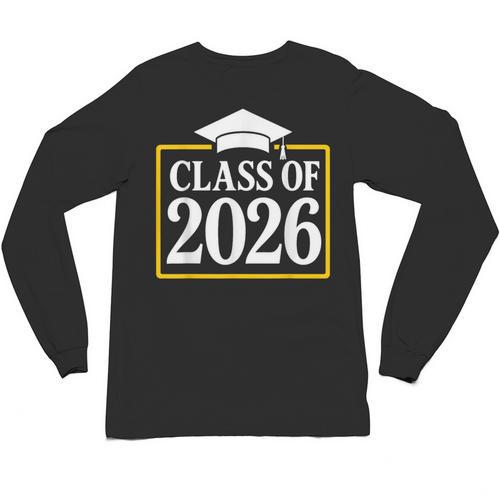 Graduation Class Of 2026 Senior 2026 Unisex Long Sleeve T-Shirt - Best Gift Smart