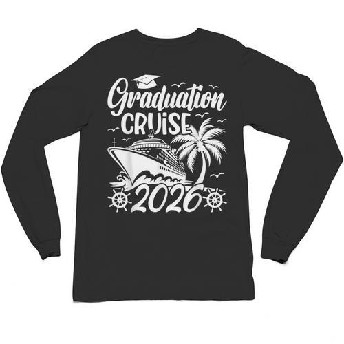 Graduation Cruise Trip 2026 Vacation Graduate Cruising Unisex Long Sleeve T-Shirt - Best Gift Smart