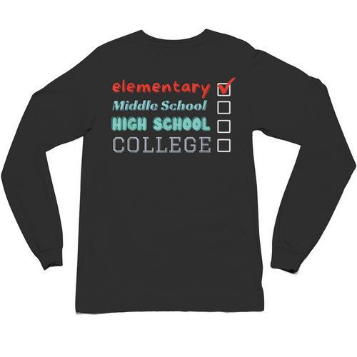 Graduation Promotion Elementary School To Junior High Unisex Long Sleeve T-Shirt - Best Gift Smart