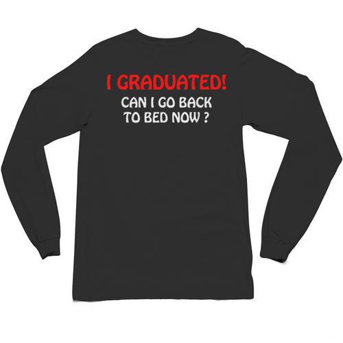 Graduation Shirt College Graduation Ideas 2024 Unisex Long Sleeve T-Shirt - Best Gift Smart