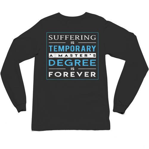 Graduation Shirt Masters Graduates From Grad School Unisex Long Sleeve T-Shirt - Best Gift Smart