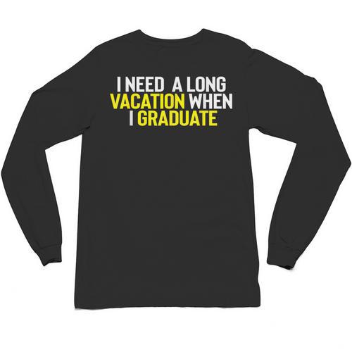 Graduation Student Grad School Class Senior Cute Unisex Long Sleeve T-Shirt - Best Gift Smart