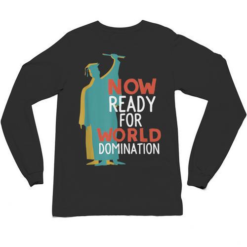 Graduation T-Shirt For College n High School Grad Unisex Long Sleeve T-Shirt - Best Gift Smart