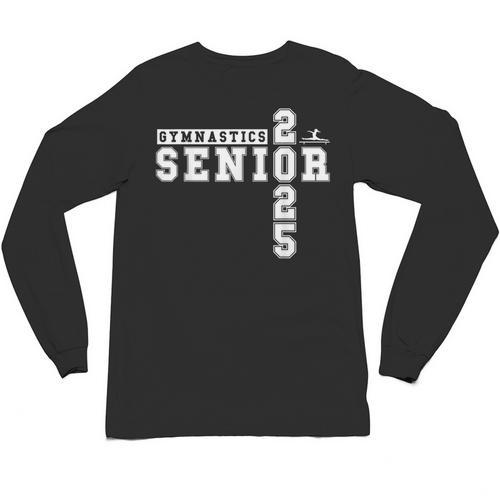 Gymnastics Senior Night Gymnastics Senior 2025 Graduation 2 Unisex Long Sleeve T-Shirt - Best Gift Smart