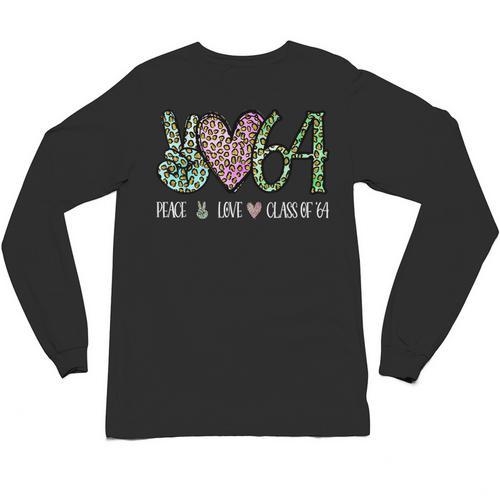 High School Class Of 1964 Shirt Graduation Class Reunion Unisex Long Sleeve T-Shirt - Best Gift Smart