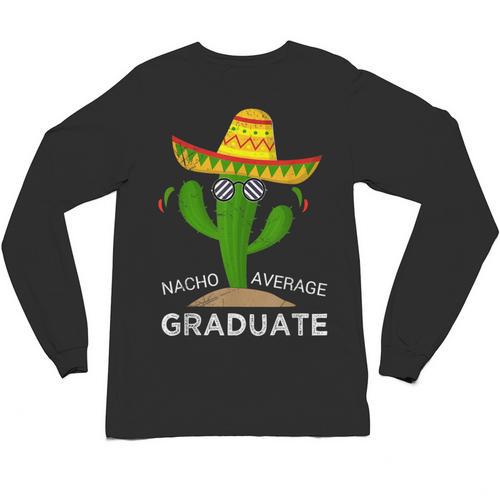 High School College Graduate Graduation Unisex Long Sleeve T-Shirt - Best Gift Smart
