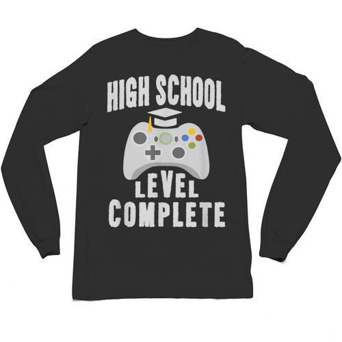 High School Graduation Shirt Gamer Graduation Unisex Long Sleeve T-Shirt - Best Gift Smart