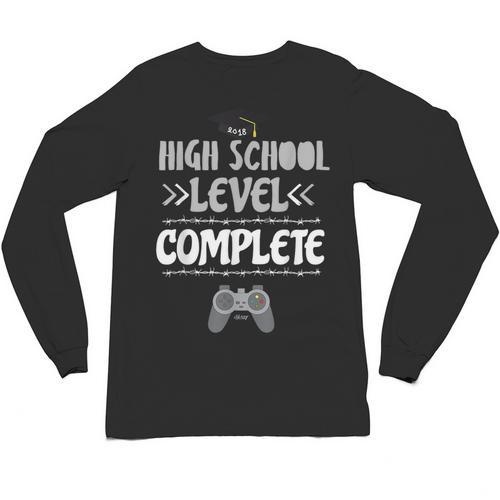 High School Graduation Shirt Video Gamer Graduation Unisex Long Sleeve T-Shirt - Best Gift Smart