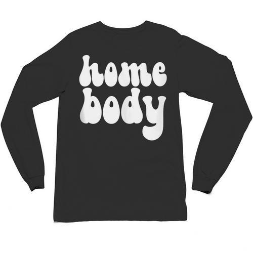 Homebody Introvert I Want To Stay Home Quiet Please Unisex Long Sleeve T-Shirt - Raresse