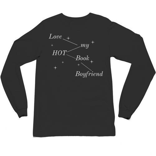 Hot Book Boyfriend Booklover Reader Fan Girl Unisex Long Sleeve T-Shirt - Bookorys CA