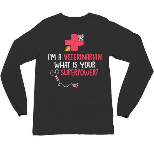 I'm A Veterinarian Vet Student Graduation Unisex Long Sleeve T-Shirt - Best Gift Smart