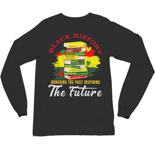 Inspired Book History Leaders Celebrate History Month Unisex Long Sleeve T-Shirt - Bookorys