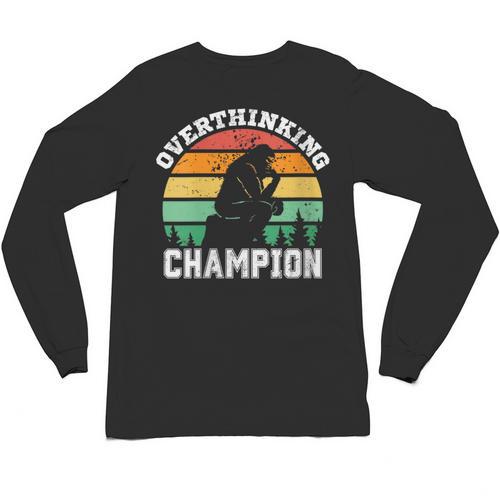 INTJ Introverts Shy Introvert Overthinking Champion Unisex Long Sleeve T-Shirt - Raresse