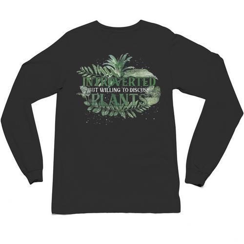 Introvert GardenerPlants Unisex Long Sleeve T-Shirt - Raresse