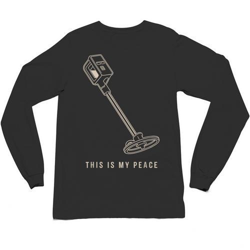 Introvert Metal Detector Hobbyist Quiet Detectorist Unisex Long Sleeve T-Shirt - Raresse