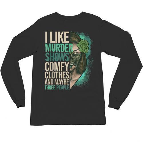 Introverted Murder Shows True Crime Lovers Introvert Unisex Long Sleeve T-Shirt - Raresse