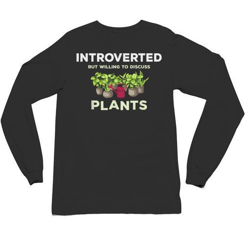 Introverted Unisex Long Sleeve T-Shirt - Raresse