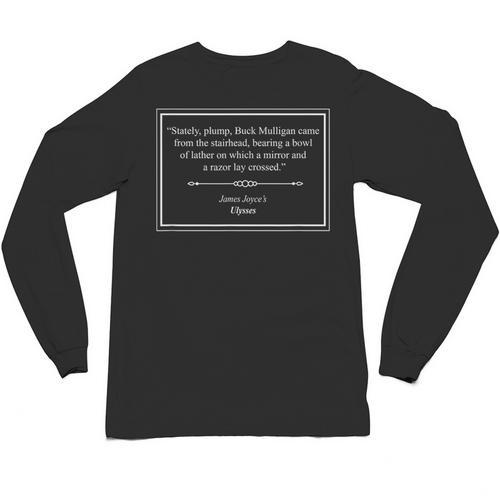 James Joyce Ulysses Book Quote Unisex Long Sleeve T-Shirt - Bookorys DE