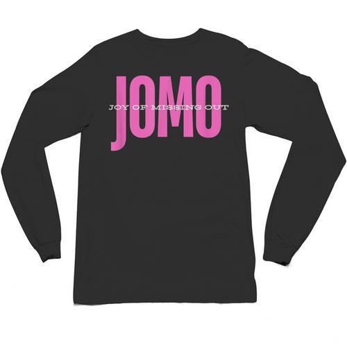 JOMO Joy Of Missing Out For The Introvert Unisex Long Sleeve T-Shirt - Raresse