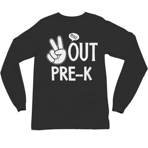 Kids Pre-K Graduation Kids Toddlers Unisex Long Sleeve T-Shirt - Best Gift Smart