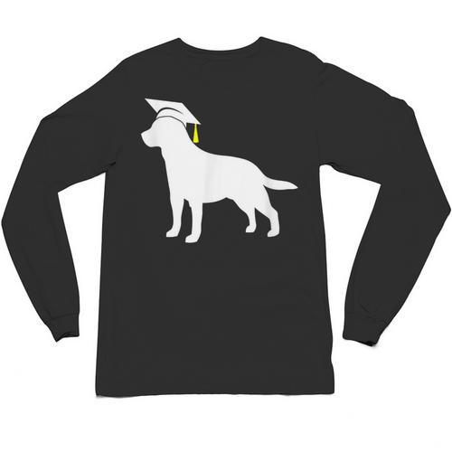 Labrador Retriever Graduation Dog Graduate For Men Women Kids Unisex Long Sleeve T-Shirt - Best Gift Smart