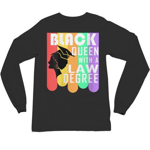 Law School Graduation Queen New Lawyer Attorney Grad Unisex Long Sleeve T-Shirt - Best Gift Smart