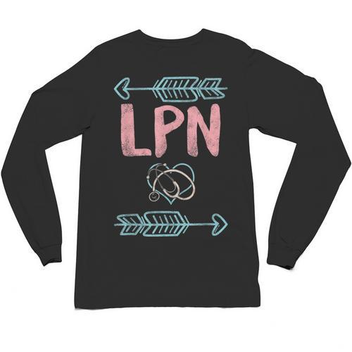 LPN Licensed Practical Nurse Graduation Nursing Nurses Week Unisex Long Sleeve T-Shirt - Best Gift Smart