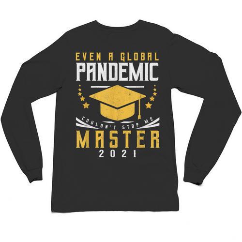 Master 2021 Graduation Graduate Masters Degree Unisex Long Sleeve T-Shirt - Best Gift Smart