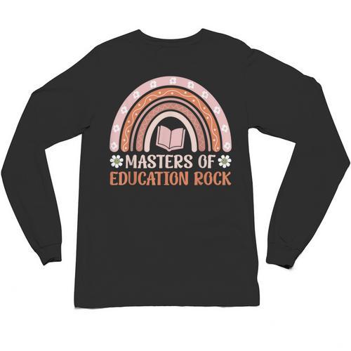 MASTER OF EDUCATION ROCK Master Graduation Unisex Long Sleeve T-Shirt - Best Gift Smart