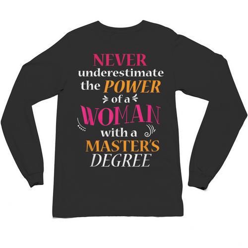 Masters Degree Graduation MPH Social Work Unisex Long Sleeve T-Shirt - Best Gift Smart