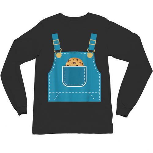 Mouse Halloween Costume Book Cookie Teacher Student Unisex Long Sleeve T-Shirt - Bookorys CA