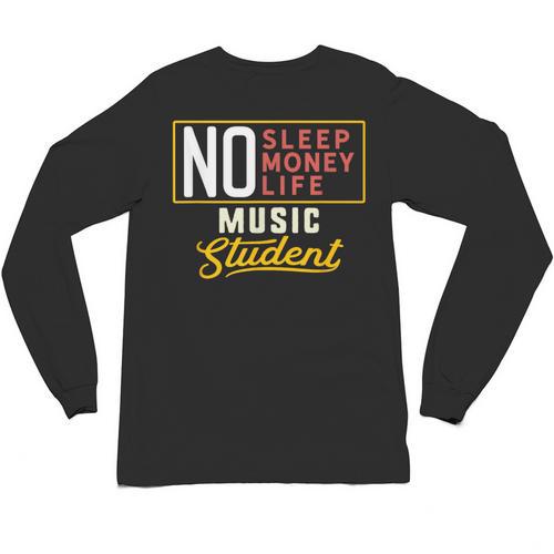 Music Major Student Shirt Graduation College Unisex Long Sleeve T-Shirt - Best Gift Smart