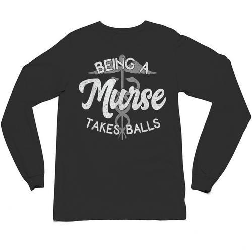 Nursing Male Nurse Murse RN Graduation Week Idea Unisex Long Sleeve T-Shirt - Best Gift Smart